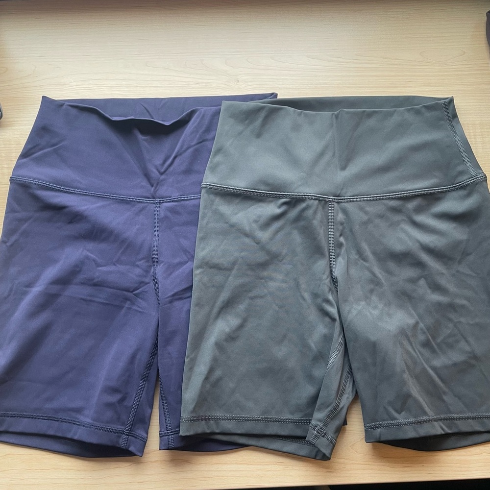 Crz yoga naked feel shorts 6inch bundle